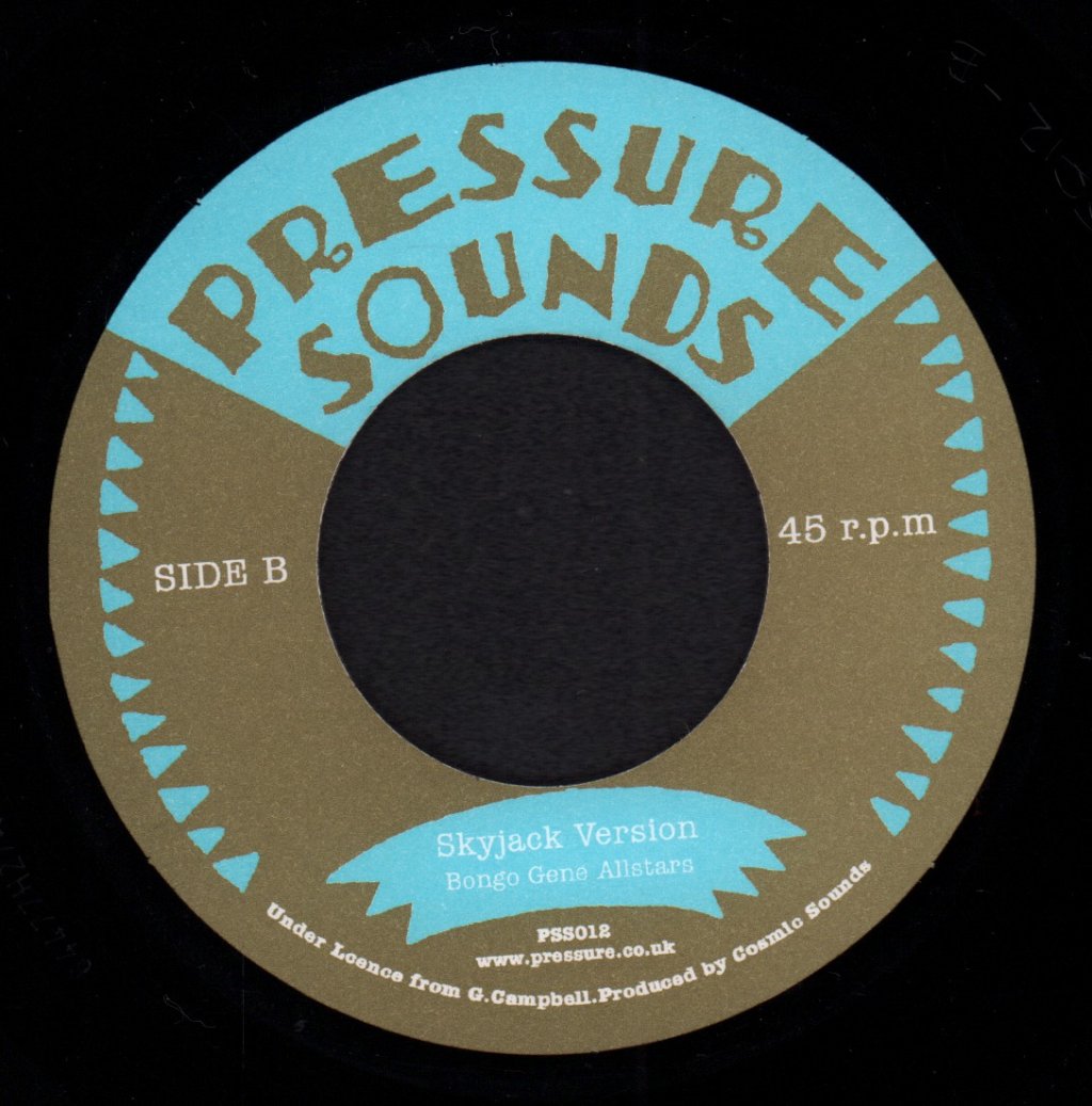 bongo gene campbell - Skyjack - 7 Inch