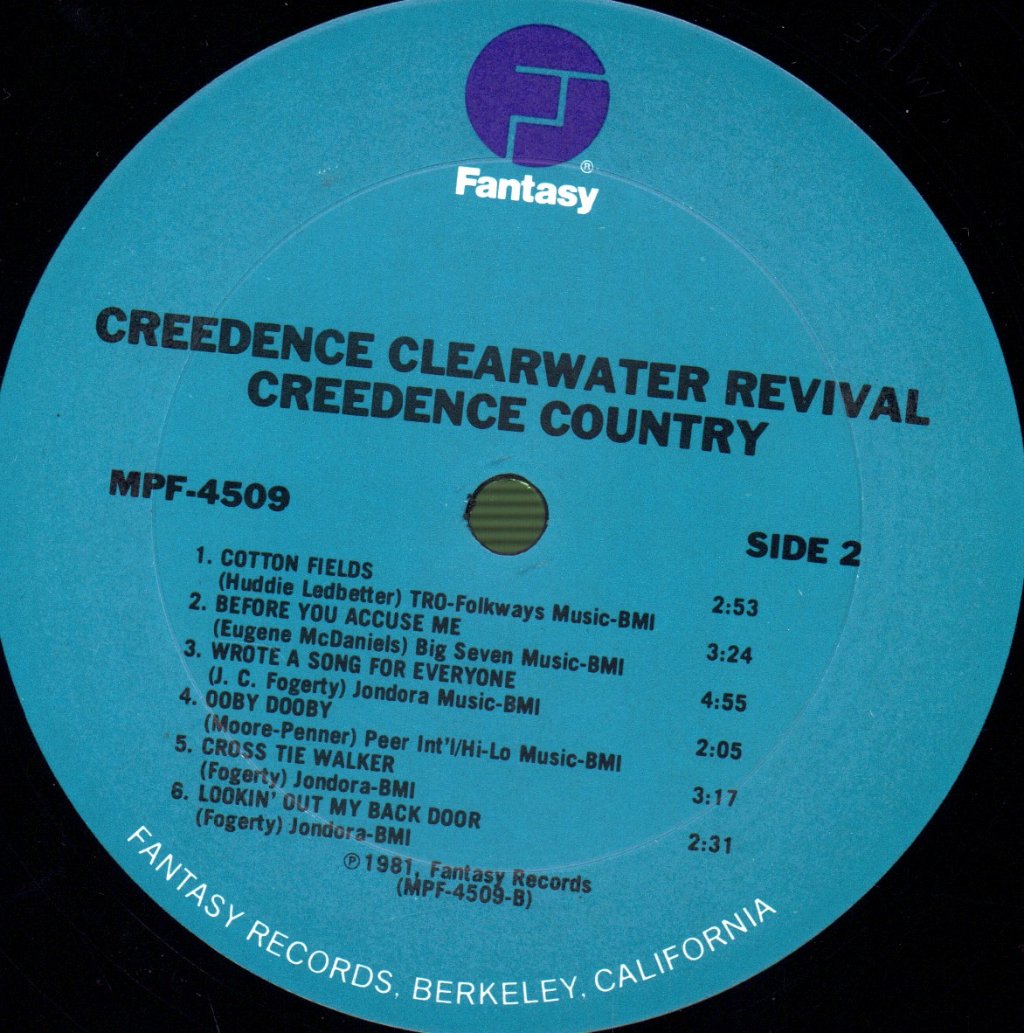 Creedence Clearwater Revival - Creedence Country - Lp