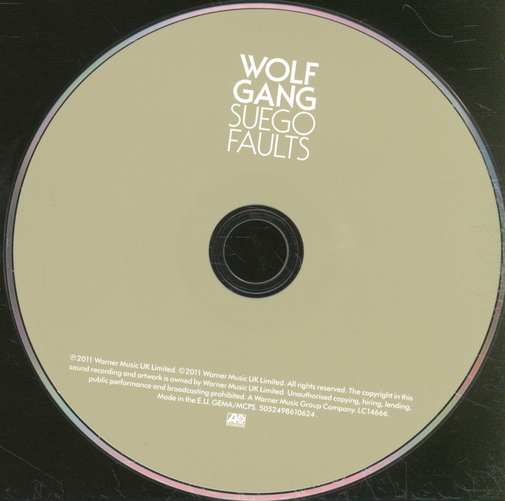 Wolf Gang - Suego Faults - Cd
