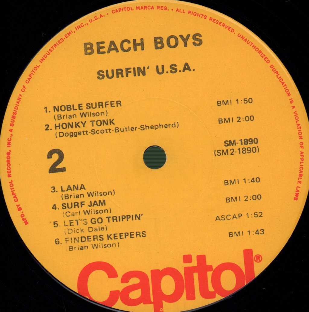Beach Boys - Surfin' USA - Lp