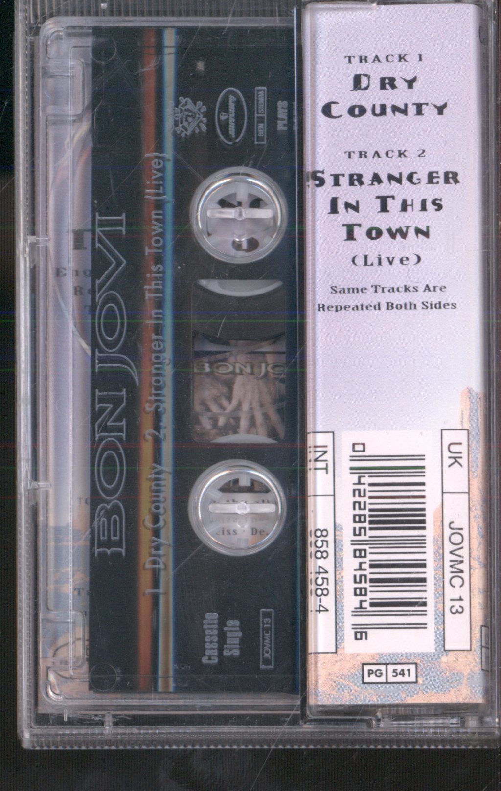 Bon Jovi - Dry County - Cassette