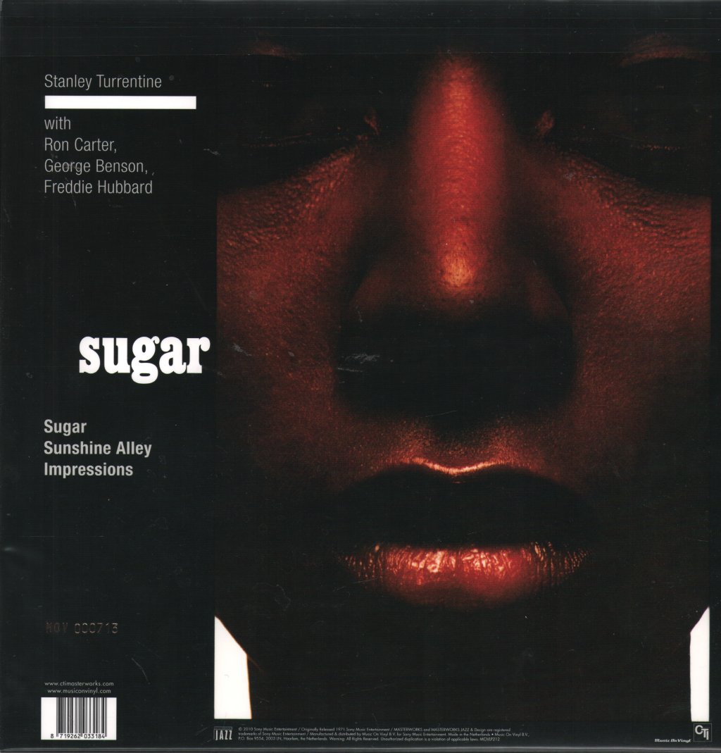 Stanley Turrentine with Ron Carter, George Benson, Freddie Hubbard - Sugar - Lp