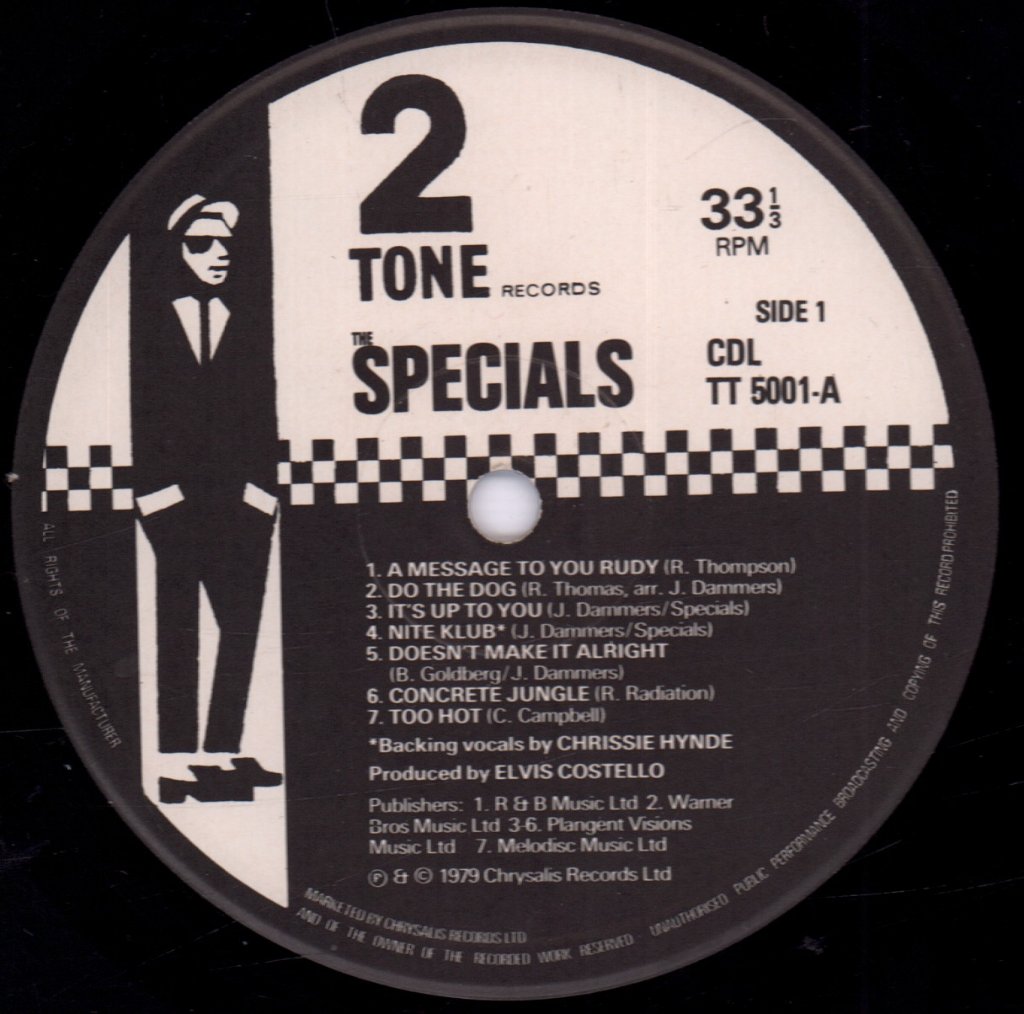 Specials (2 Tone Group) - Specials - Lp