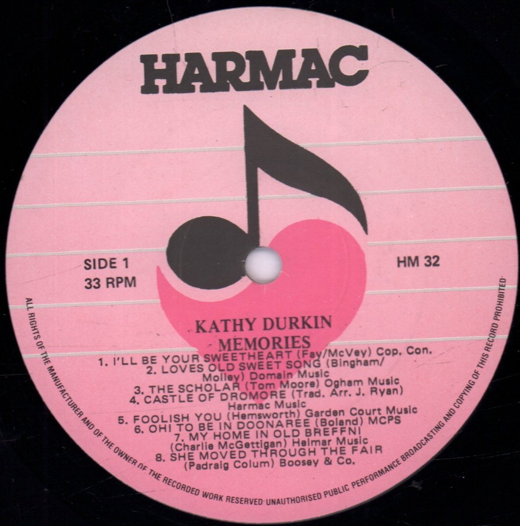 Kathy Durkin - Memories - Lp