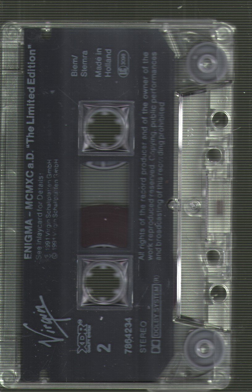 Enigma - MCMXC a.D. "The Limited Edition" - Cassette