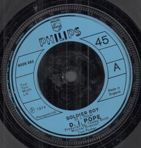D.j.pope - Soldier Boy - 7 Inch