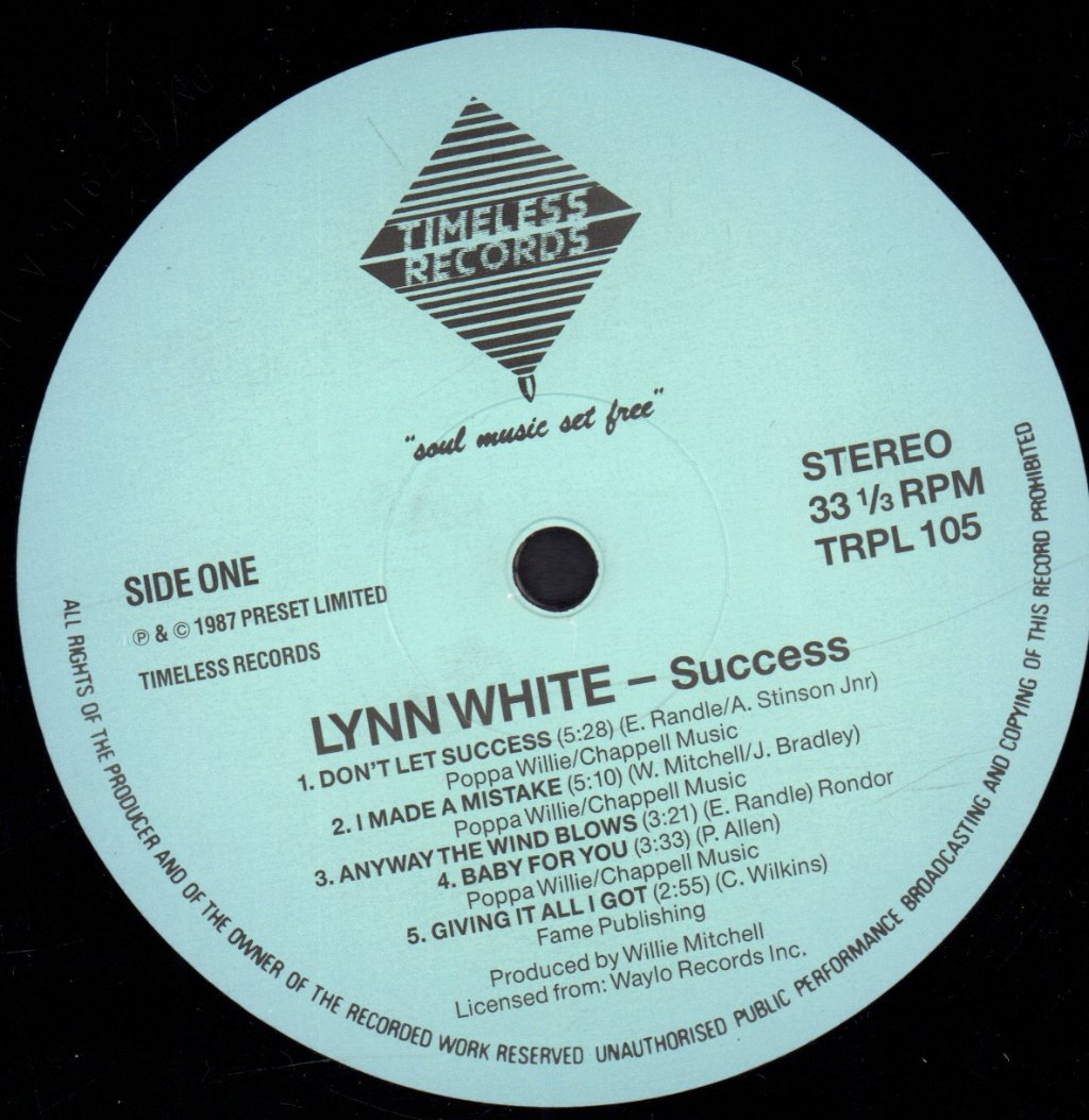 Lynn White - Success - Lp