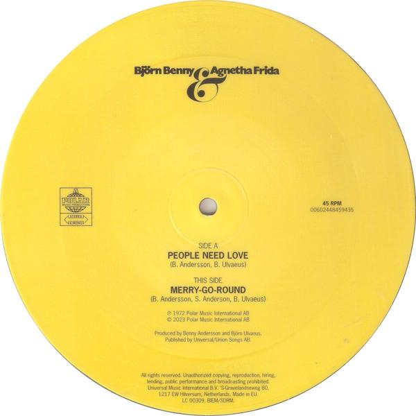 Björn & Benny, Agnetha & Anni-Frid - People Need Love - 7 Inch