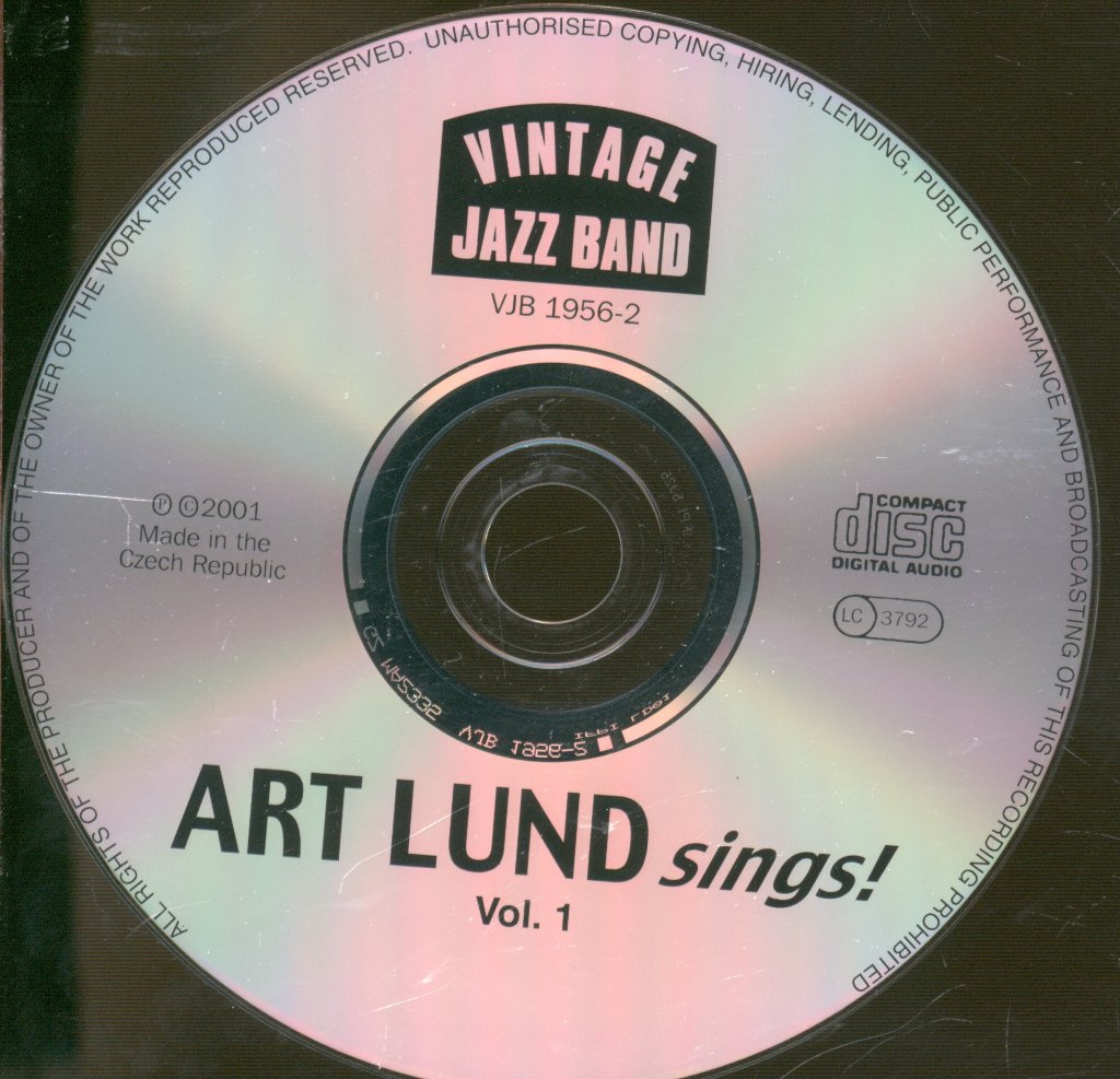 Art Lund - Sings Vol.1 - Cd