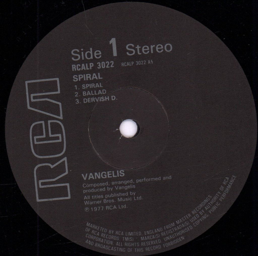 Vangelis - Spiral - Lp