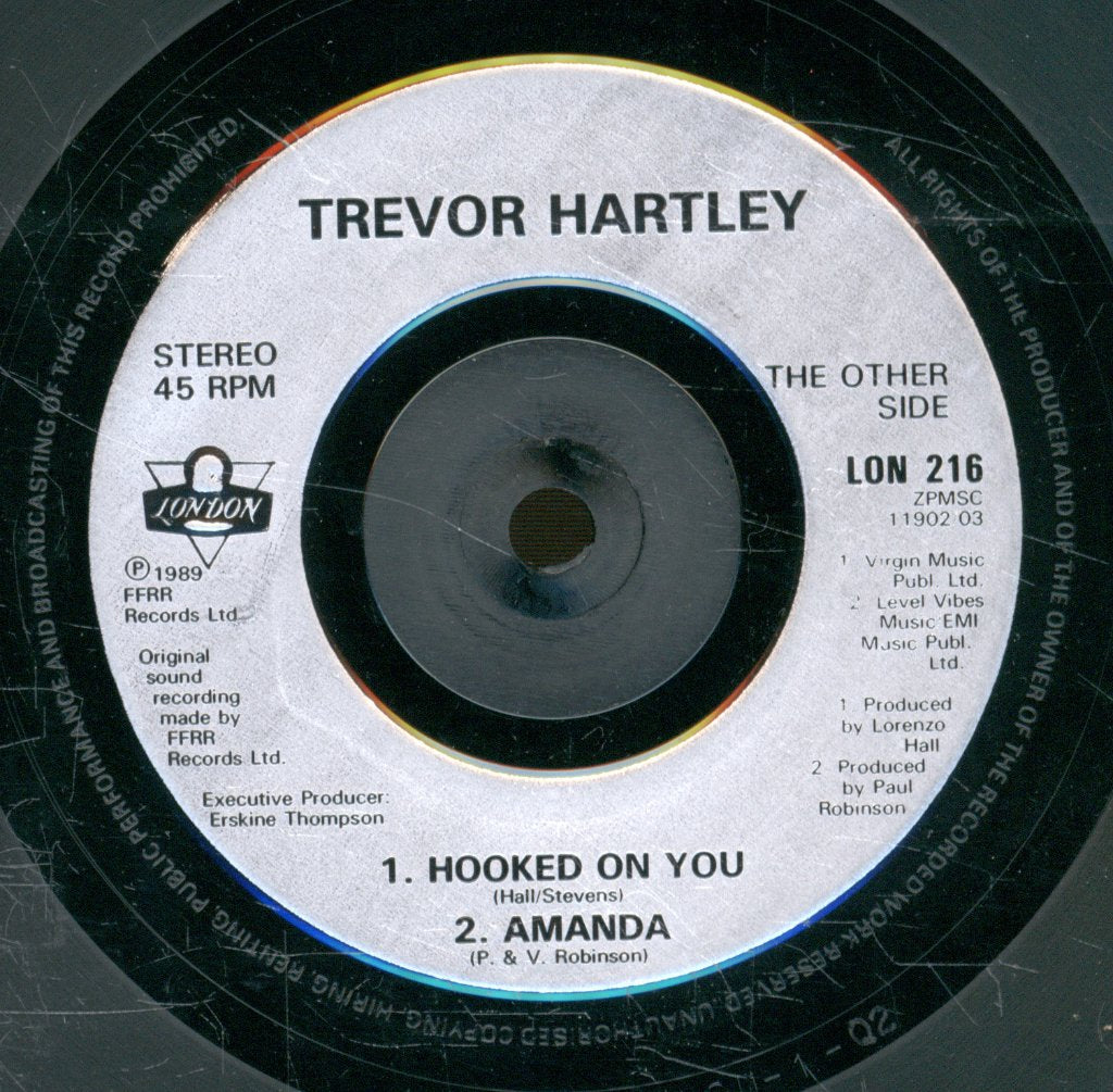 Trevor Hartley - No More Nine Till Five - 7 Inch