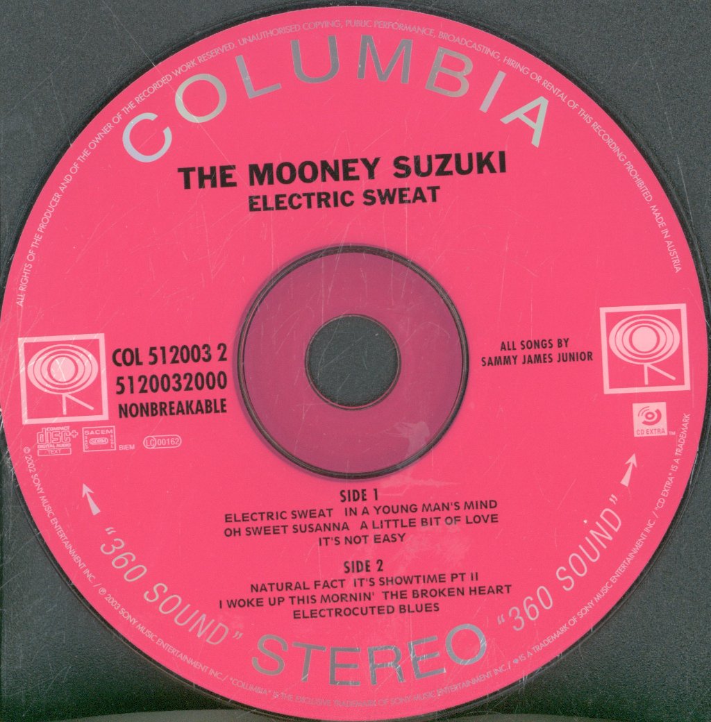 Mooney Suzuki - Electric Sweat - Cd