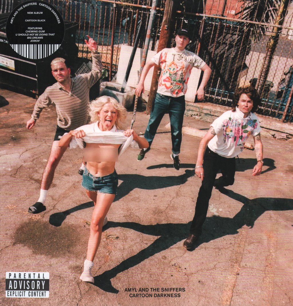 洋楽 AMYL AND SNIFFERS/CARTOON DARKNESS LP Amyl and The Sniffers / Cartoon Darkness CARTOON BLACK LP – sound