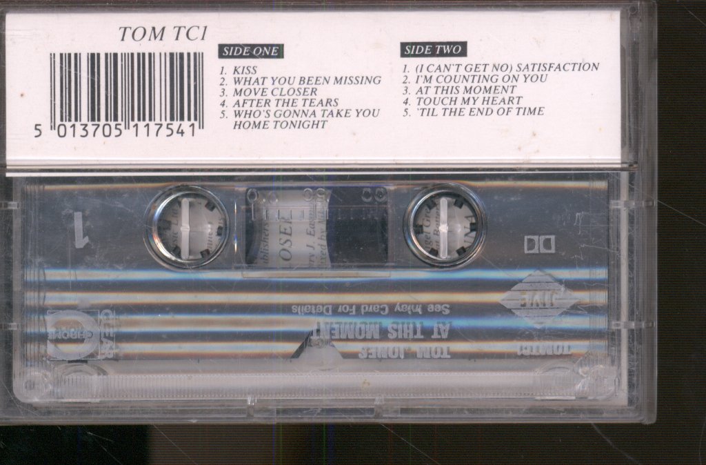 Tom Jones - At This Moment - Cassette