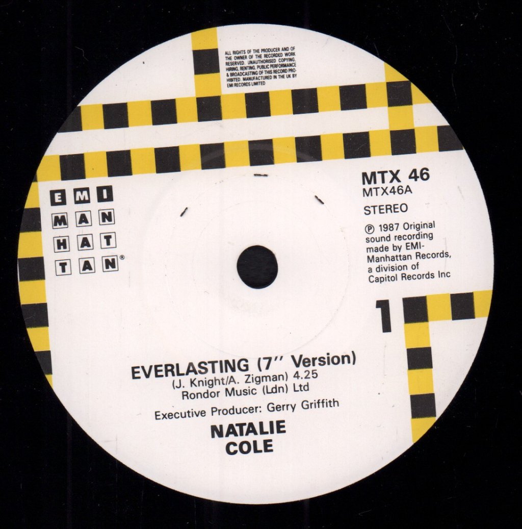 Natalie Cole - Everlasting - 7 Inch