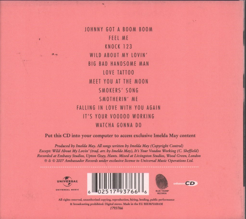Imelda May - Love Tattoo - Cd