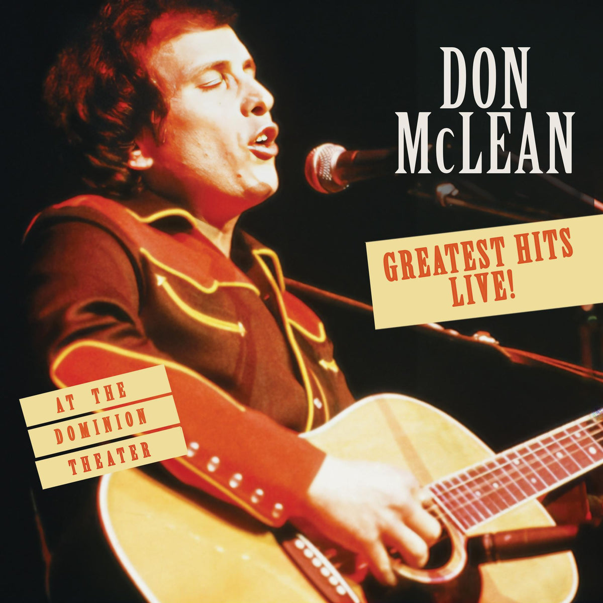 Don McLean - Greatest Hits Live! At the Dominion Theatre (Remastered Black Numbered Lp's) - Double Lp