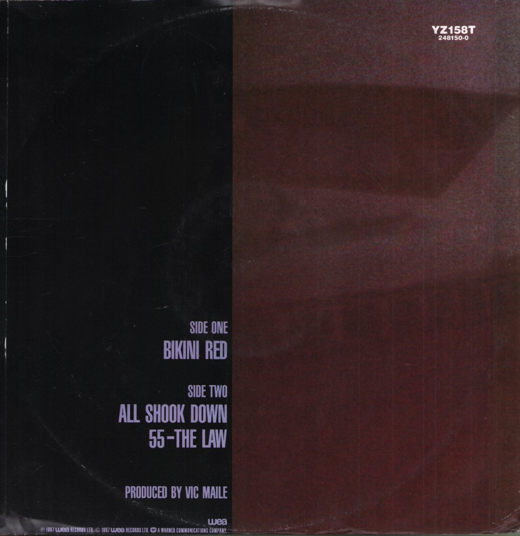 Screaming Blue Messiahs - Bikini Red - 12 Inch