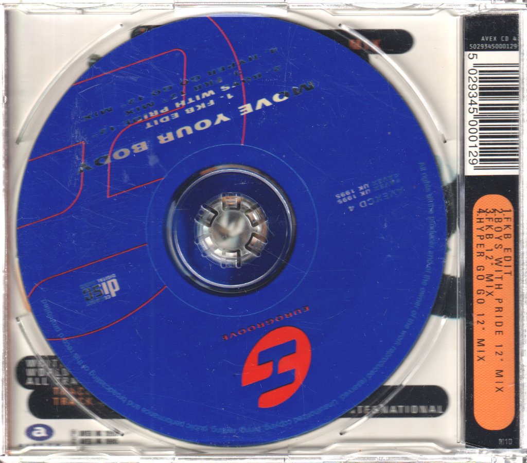 Eurogroove - Move Your Body - Cd