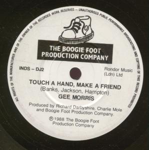 Gee Morris - Touch A Hand Make A Friend - 7 Inch