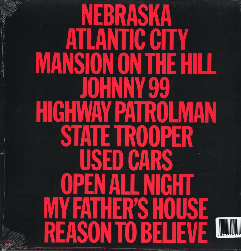 Bruce Springsteen - Nebraska - Lp
