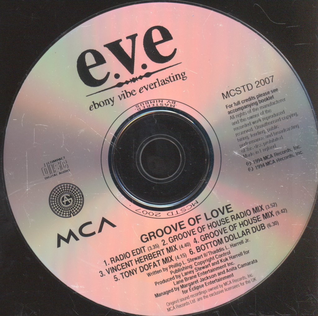 E.v.e. - Groove Of Love - Cd