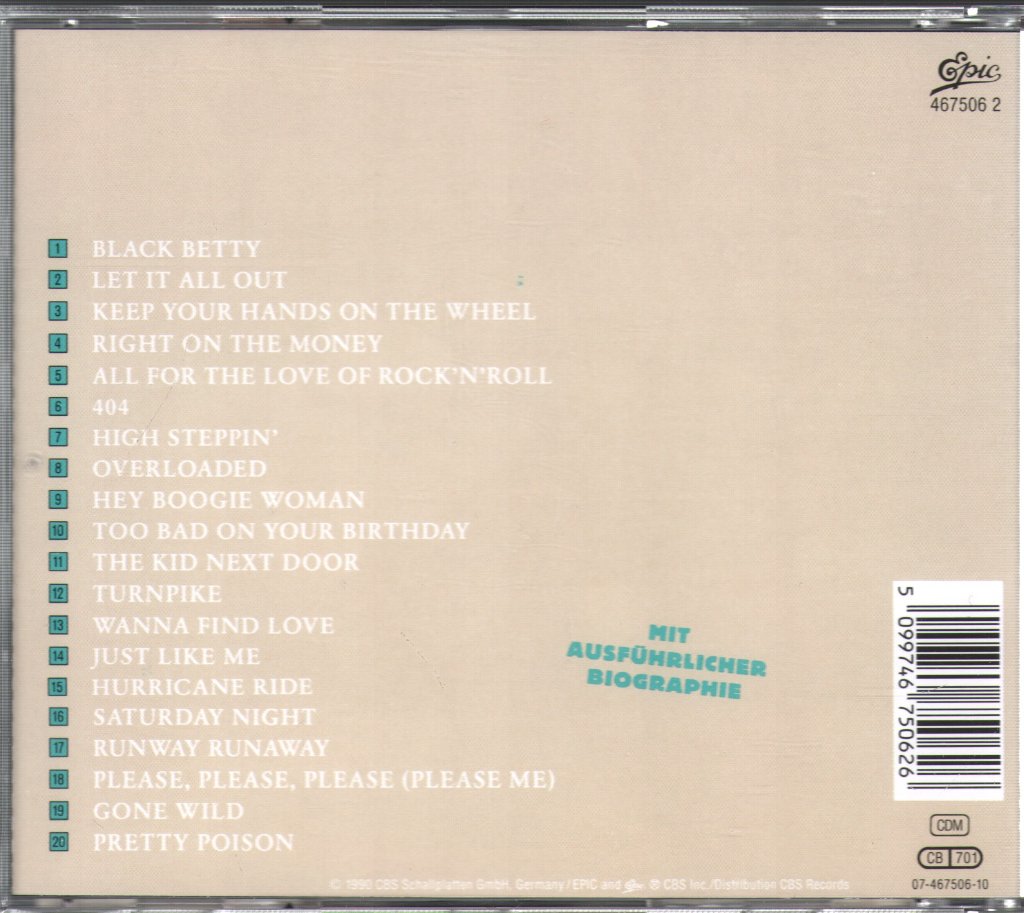 Ram Jam - Very Best Of - Cd