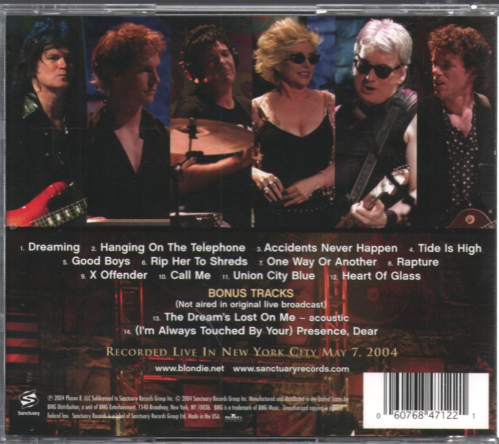 Blondie - Live By Request - Cd