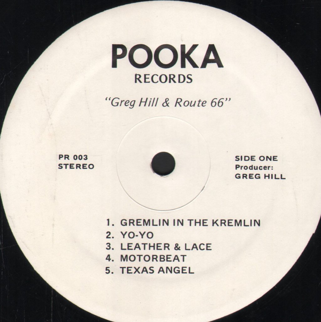 Greg Hill And Route 66 - Greg Hill And Route 66 - Lp