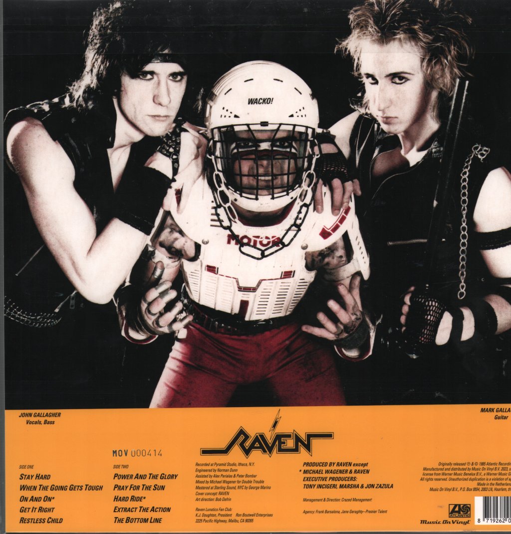 Raven - Stay Hard - Lp