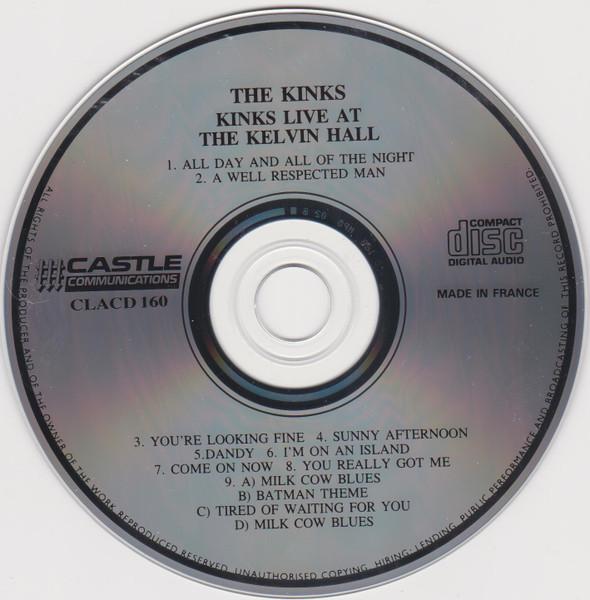 Kinks - Live At Kelvin Hall - Cd