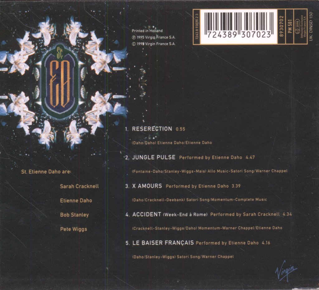 St. Etienne Daho - Reserection - Cd