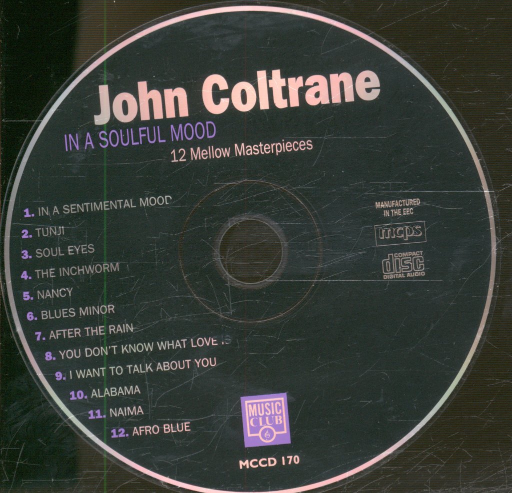 John Coltrane - In A Soulful Mood (12 Mellow Masterpieces) - Cd