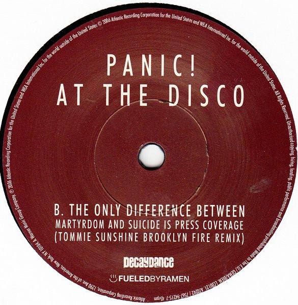 Panic! At The Disco - But It's Better If You Do - 7 Inch
