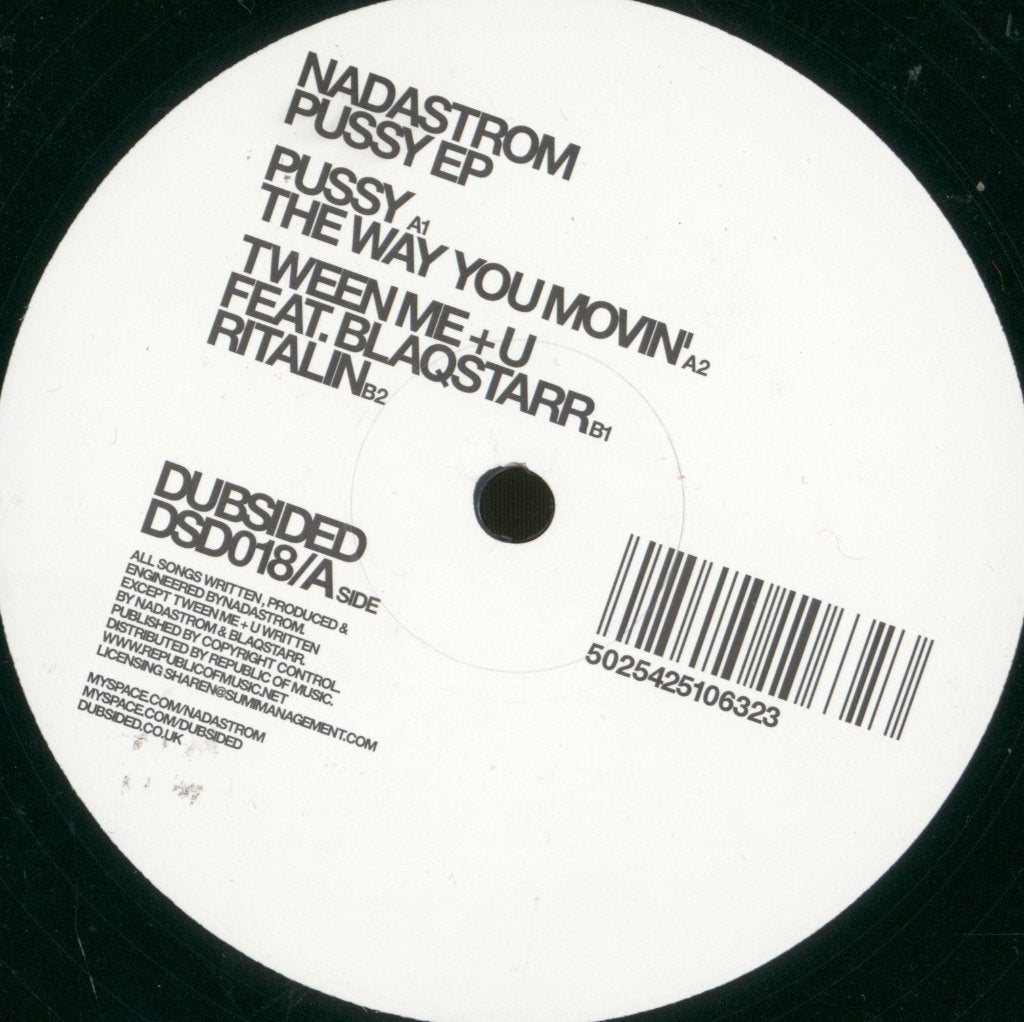 Nadastrom - Pussy EP - 12 Inch