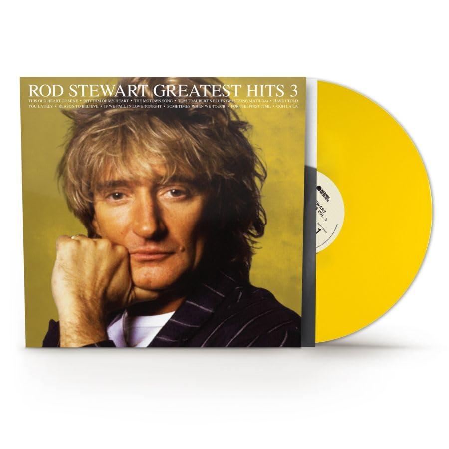 Rod Stewart - Greatest Hits, Vol. 3 Vinile Giallo - Lp