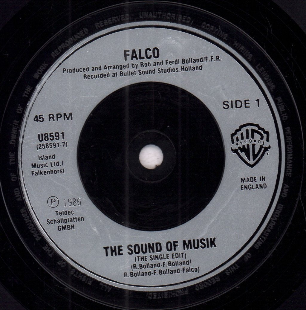 Falco - Sound Of Musik - 7 Inch