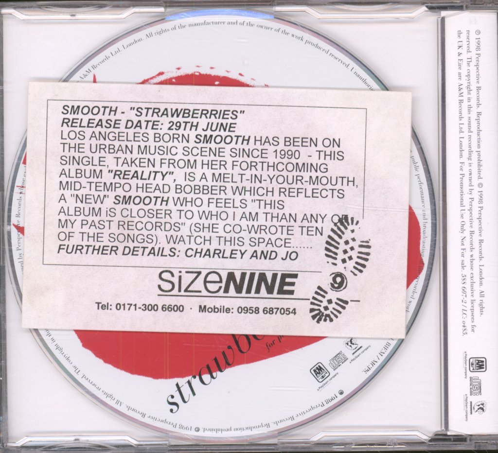 Smooth - Strawberries - Cd
