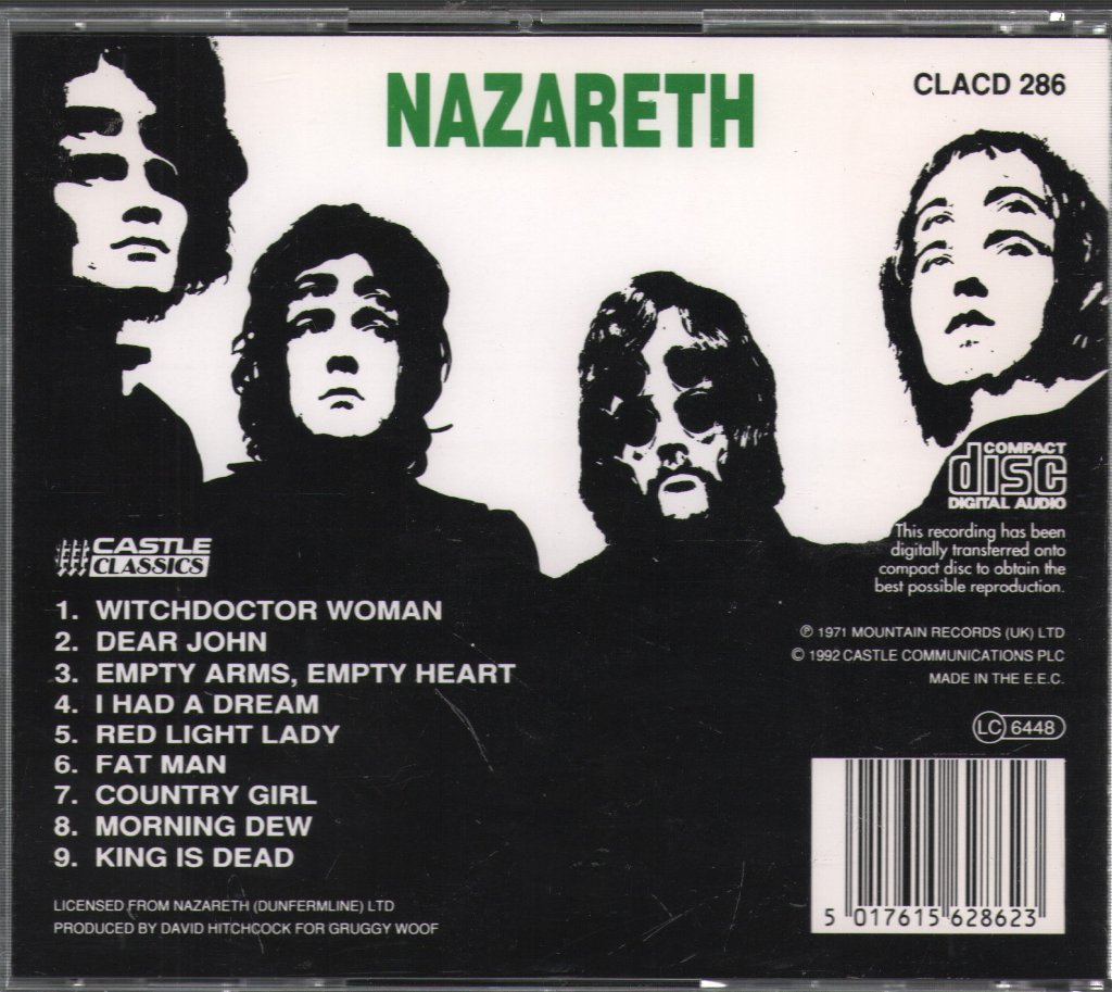 Nazareth - Nazareth - Cd