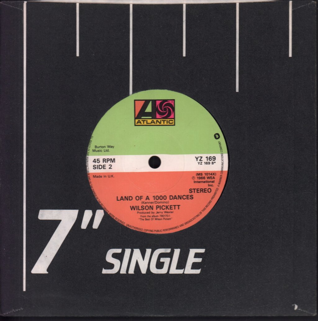Wilson Pickett - In The Midnight Hour - 7 Inch