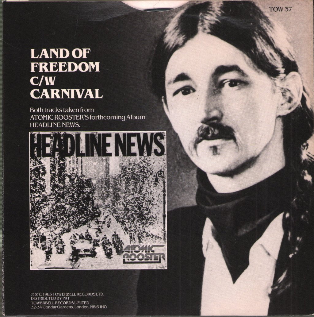 Atomic Rooster - Land Of Freedom - 7 Inch