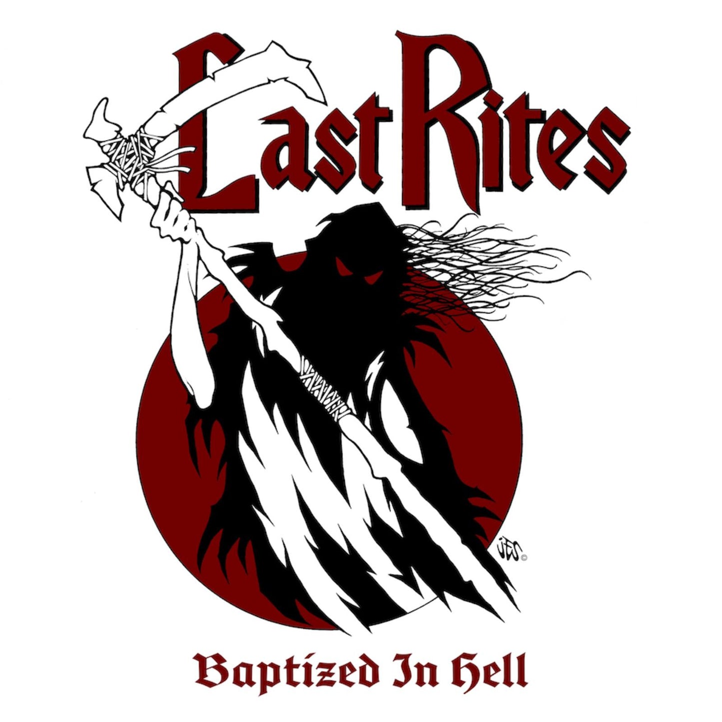 Last Rites - Baptized In Hell - Lp