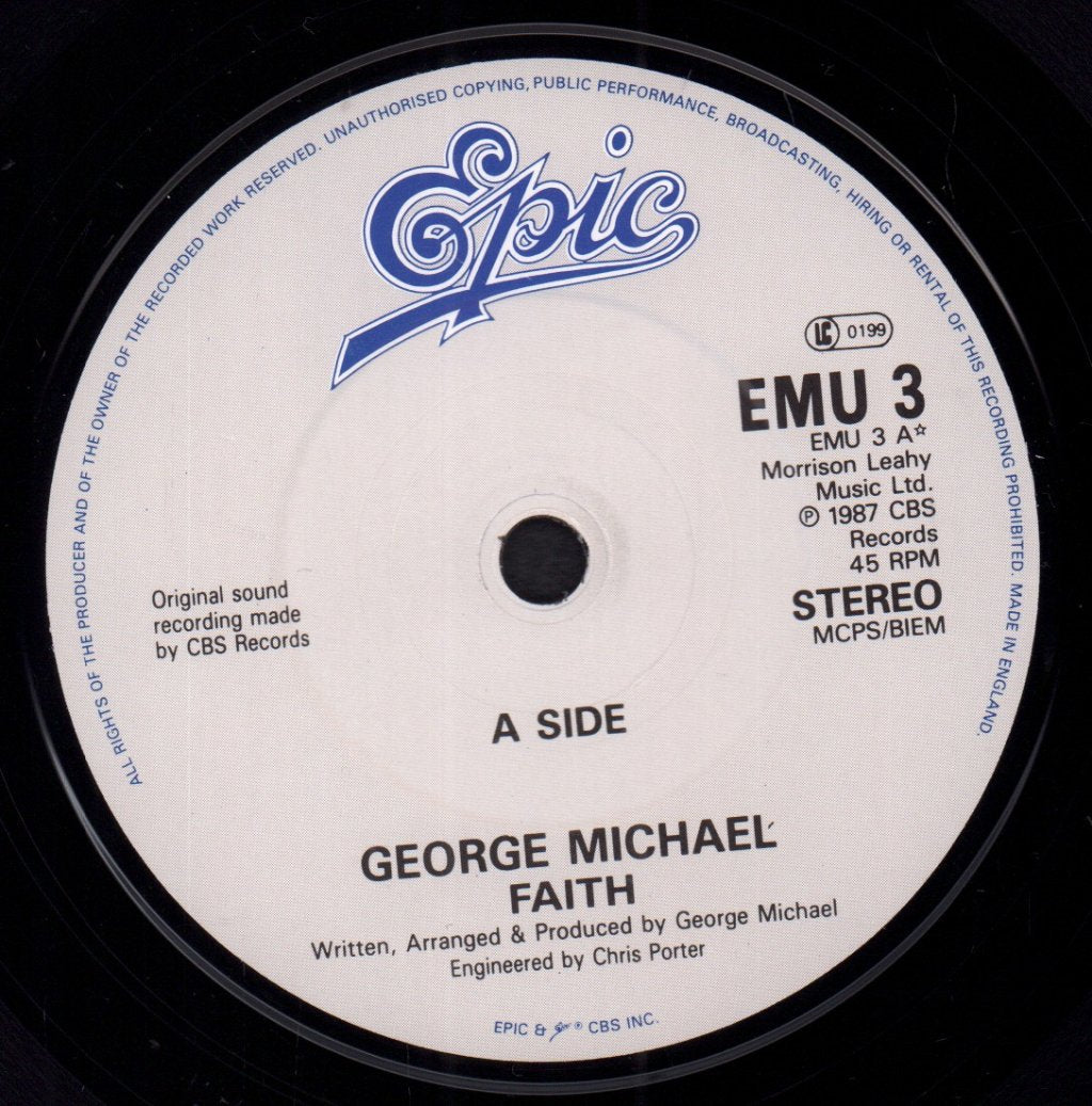 George Michael - Faith - 7 Inch