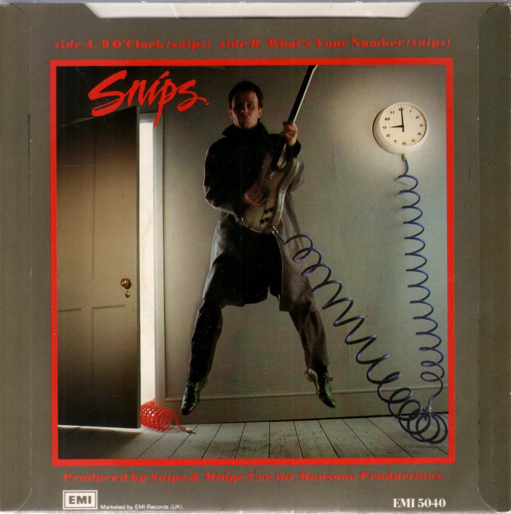 Snips - 9 O'clock - 7 Inch