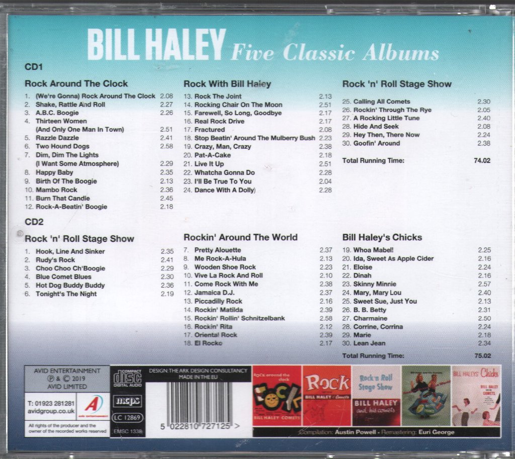 Bill Haley - Five Classic Albums - Double Cd