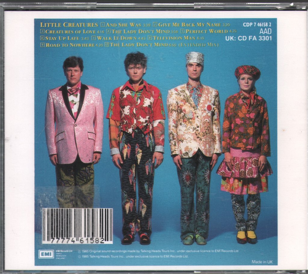 Talking Heads - Little Creatures - Cd