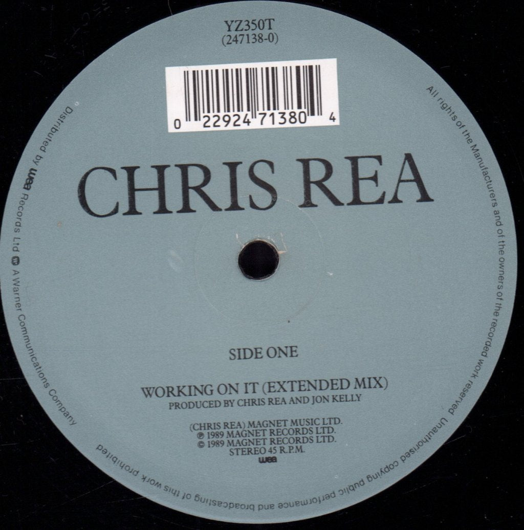 Chris Rea - Working On It - 12 Inch