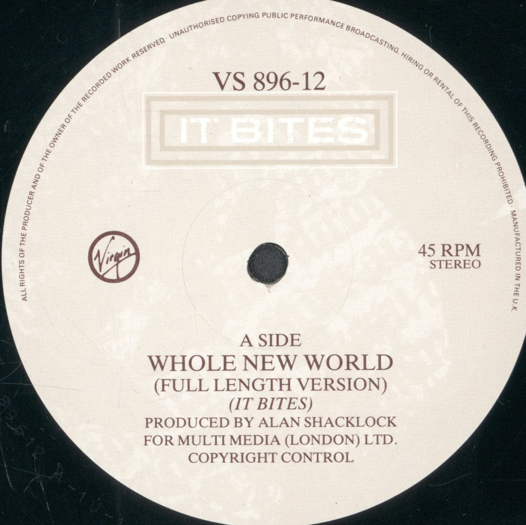 It Bites - Whole New World - 12 Inch