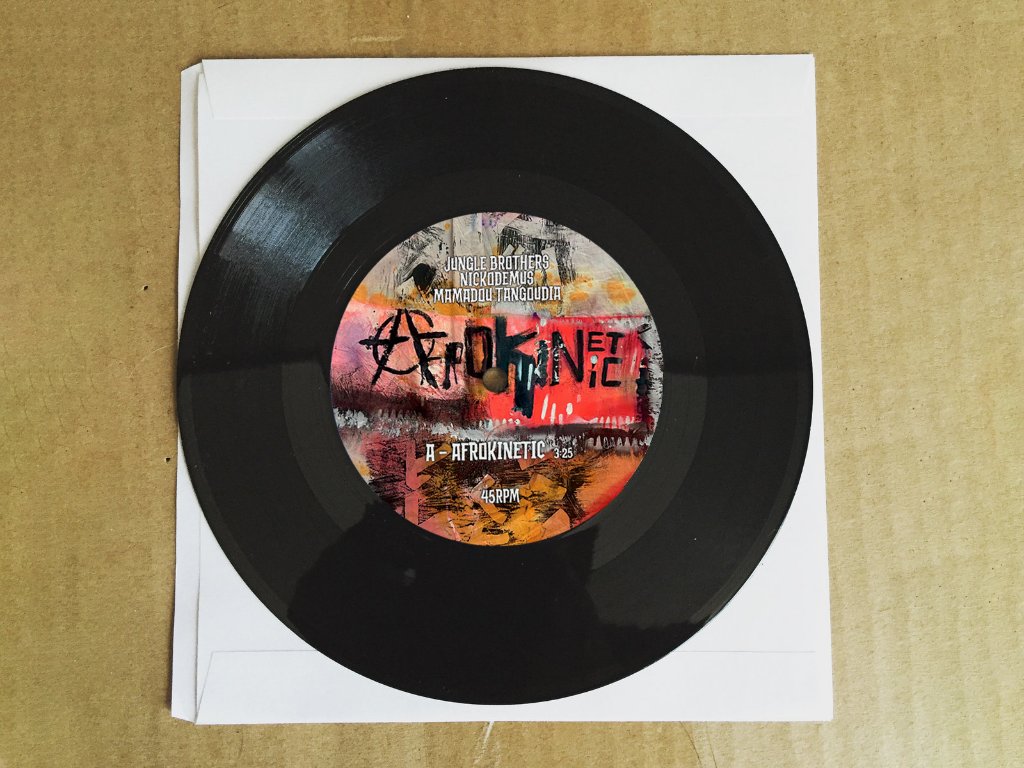 Nickodemus, Jungle Brothers & Mamadou Tangoudia - Afrokinetic - 7 Inch