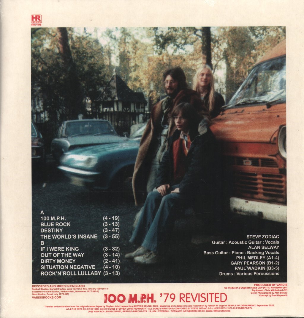 Vardis - 100 M.P.H. '79 Revisited - Lp
